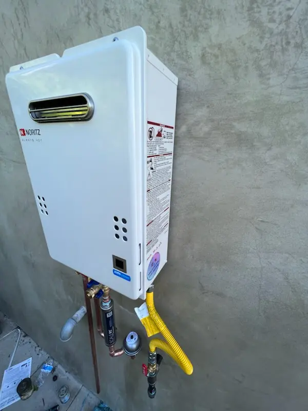 Tankless water heater installation for Marietta homes